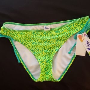 ⌛Malibu Animal Print Cheetah String Bikini Bottom